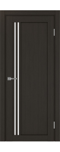 Межкомнатная дверь - Турин_555.21 ЭКО-шпон Венге FL. Размер: 80*200