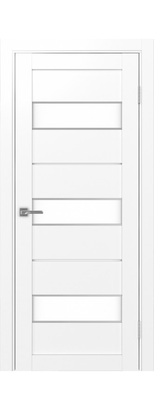 Межкомнатная дверь - Турин_526АПСSC.122 ЭКО-шпон Белый снежный. Размер: 60*200