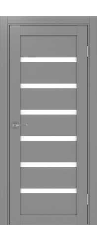 Межкомнатная дверь - Турин_507.12 ЭКО-шпон Серый. Размер: 30*200