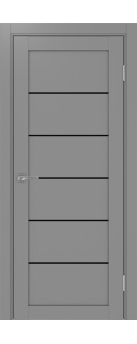 Межкомнатная дверь - Турин_501AППSB.1 ЭКО-шпон Серый. Размер: 30*200