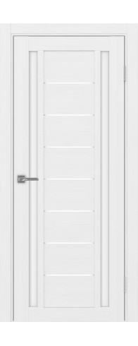 Межкомнатная дверь - Турин_558.212 ЭКО-шпон Белый лёд. Размер: 60*200