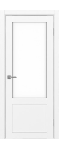 Межкомнатная дверь - Турин_540ПФ.21 ЭКО-шпон Белый снежный. Размер: 40*200
