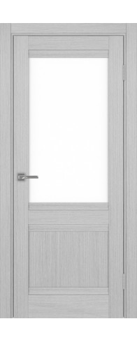 Межкомнатная дверь - Турин_502U.21 ЭКО-шпон Дуб серый FL. Размер: 30*200