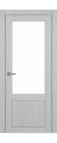 Межкомнатная дверь - Турин_540ПФ.21 ЭКО-шпон Дуб серый FL. Размер: 40*200