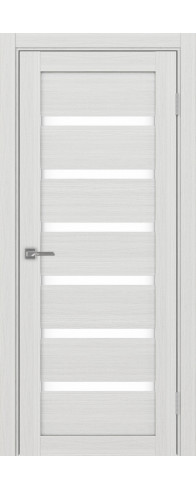 Межкомнатная дверь - Турин_507.12 ЭКО-шпон Ясень серебристый. Размер: 30*200