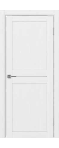 Межкомнатная дверь - Турин_520.121 ЭКО-шпон Белый лёд. Размер: 30*200