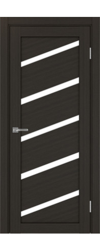 Межкомнатная дверь - Турин_506У.112 ЭКО-шпон Венге FL. Размер: 40*200