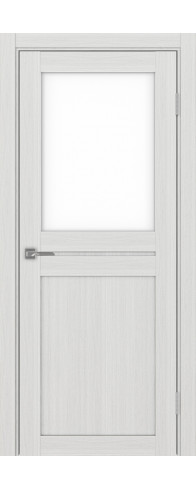 Межкомнатная дверь - Турин_520.211 ЭКО-шпон Ясень серебристый. Размер: 30*200