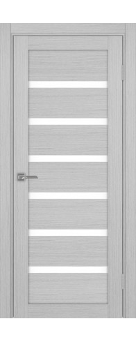 Межкомнатная дверь - Турин_507.12 ЭКО-шпон Дуб серый FL. Размер: 35*200
