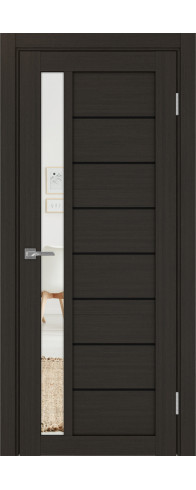 Межкомнатная дверь - Турин_554АППSB.21 ЭКО-шпон Венге FL. Размер: 70*200