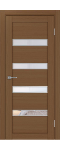 Межкомнатная дверь - Турин_505AПCSC.12 ЭКО-шпон Орех NL. Размер: 40*200