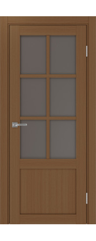 Межкомнатная дверь - Турин_541ПФ.2221 ЭКО-шпон Орех NL. Размер: 60*200