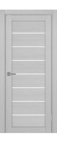 Межкомнатная дверь - Турин_508.12 ЭКО-шпон Дуб серый FL. Размер: 35*200