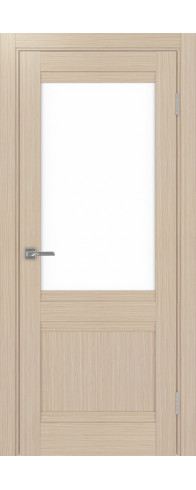 Межкомнатная дверь - Турин_502U.21 ЭКО-шпон Дуб беленый FL. Размер: 40*200