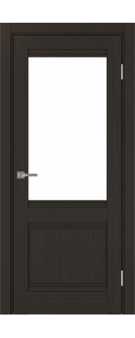 Межкомнатная дверь - Турин_502U.21 ЭКО-шпон Венге FL. Размер: 45*200
