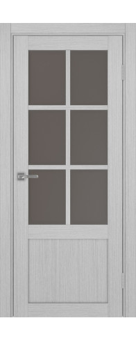 Межкомнатная дверь - Турин_541ПФ.2221 ЭКО-шпон Дуб серый FL. Размер: 70*200