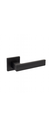 Ручка дверная Code Deco на квадратном основании H-30153-A-BLM черный Ручка дверная Code Deco на квадратном основании H-30153-A-BLM черный