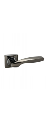Ручка дверная TRODOS AL-02-L228 BN/CP Графит/Черный Ручка дверная TRODOS AL-02-L228 BN/CP Графит/Черный