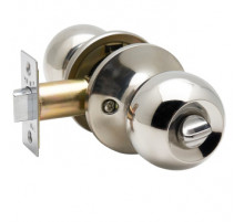 Ручка-кноб TRODOS ЗШ-03 AB односторонний фиксатор бронза бронза