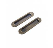Комплект ручек для раздвижных дверей (2 шт) MHS/Sliding 150 АВ Бронза