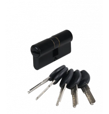 Цилиндр АЛЛЮР ключ-завертка HD FG 60-5K (25*10*25) BLACK черный перф.ключ Черный