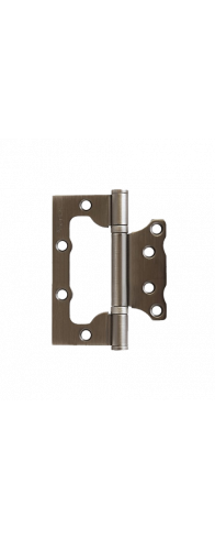 Петля накладная APECS 100*75*2.5 B2 GRF Графит