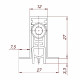 Автоматический Armadillo (Армадилло) порог EASY BLOCK F/1020