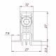 Автоматический Armadillo (Армадилло) порог EASY BLOCK F/820