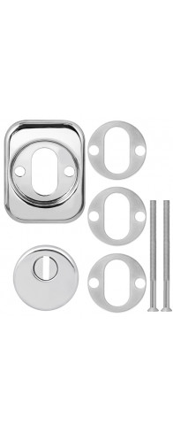 Броненакладка Fuaro (Фуаро) DEF.XL/K-EXT.4286 (DEF 4286 SQ XL) CP-8 хром