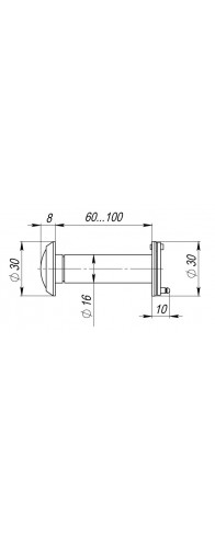 Глазок Armadillo (Армадилло) дверной, оптика стекло DV-PRO 3/100-60/BR (DVG3) GP золото Глазок Armadillo (Армадилло) дверной, оптика стекло DV-PRO 3/100-60/BR (DVG3) GP золото