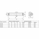 Доводчик Punto (Пунто) дверной SDC2020 (SD-2020) WH 25-45 кг (белый)