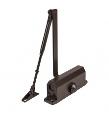Доводчик Ajax (Аякс) дверной DCTR80-140 (TDR-140) 80-140кг BR коричневый