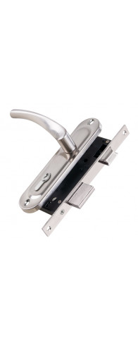 Замок Punto (Пунто) цилиндровый в комплекте с ручкой LOCKSET16.CRONA.4070-1 (KIT P16 4070 CRONA) SN мат.никель Замок Punto (Пунто) цилиндровый в комплекте с ручкой LOCKSET16.CRONA.4070-1 (KIT P16 4070 CRONA) SN мат.никель