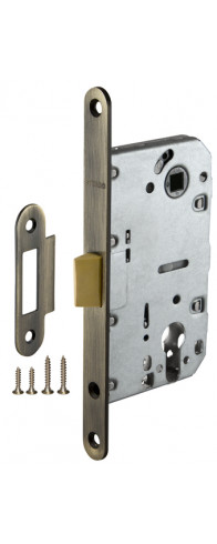 Корпус Fuaro (Фуаро) врезного замка c защёлкой PLASTP85C-50 (P85C-50) AB бронза Корпус Fuaro (Фуаро) врезного замка c защёлкой PLASTP85C-50 (P85C-50) AB бронза