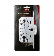 Корпус AGB (АГБ) замка магнит. под цил. MEDIANA POLARIS B06103.50.06.567 с отв. планкой B02402.05 (ник)