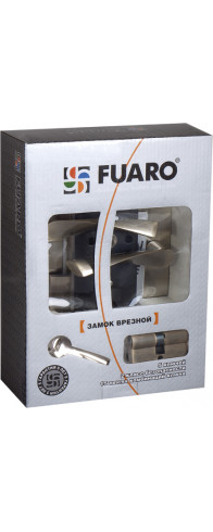 Замок цилиндровый Fuaro (Фуаро) с в комплекте с ручкой LOCKSET.9011 (SET F9011) AB бронза Замок цилиндровый Fuaro (Фуаро) с в комплекте с ручкой LOCKSET.9011 (SET F9011) AB бронза
