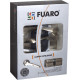 Замок цилиндровый Fuaro (Фуаро) с в комплекте с ручкой LOCKSET.9011 (SET F9011) AB бронза