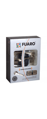 Замок цилиндровый Fuaro (Фуаро) с в комплекте с ручкой LOCKSET.9013 (SET F9011) SN/CP мат.никель Замок цилиндровый Fuaro (Фуаро) с в комплекте с ручкой LOCKSET.9013 (SET F9011) SN/CP мат.никель