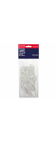 Корпус Punto (Пунто) замка PL85-50 SN (мат.никель) Корпус Punto (Пунто) замка PL85-50 SN (мат.никель)