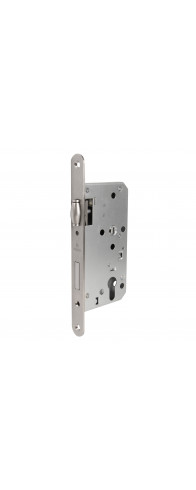 Замок Fuaro (Фуаро) врезной DD.INOX/C-55.72/R с роликовой защелкой Замок Fuaro (Фуаро) врезной DD.INOX/C-55.72/R с роликовой защелкой