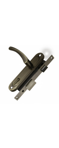 Замок Punto (Пунто) цилиндровый в комплекте с ручкой LOCKSET16.CRONA.4070-1 (KIT P16 4070 CRONA) AB бронза Замок Punto (Пунто) цилиндровый в комплекте с ручкой LOCKSET16.CRONA.4070-1 (KIT P16 4070 CRONA) AB бронза