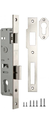 Корпус Fuaro (Фуаро) узкопрофильного замка с защелкой PROF153-30/85 (153-30/85) CP хром Корпус Fuaro (Фуаро) узкопрофильного замка с защелкой PROF153-30/85 (153-30/85) CP хром