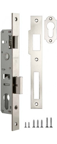 Корпус Fuaro (Фуаро) узкопрофильного замка с защелкой PROF153-20/85 (153-20/85) CP хром Корпус Fuaro (Фуаро) узкопрофильного замка с защелкой PROF153-20/85 (153-20/85) CP хром