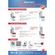 Замок Kale kilit (Кале килит) врезной двухсистемный 476 LR перекодируемый SMART LINE АКЦИЯ