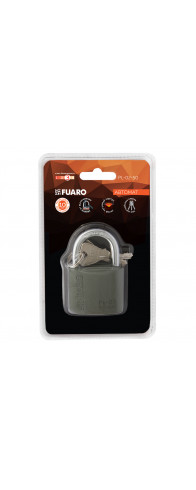 Замок Fuaro (Фуаро) навесной PL-PROTEC-0250 3key (PL-02-50) англ. /блистер Замок Fuaro (Фуаро) навесной PL-PROTEC-0250 3key (PL-02-50) англ. /блистер