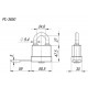 Замок Fuaro (Фуаро) навесной PL-WEATHER-3650 3key (PL-3650) англ. /блистер