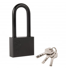 Замок Punto (Пунто) навесной PK-1550L 3 key диск.ключ длиная дужка