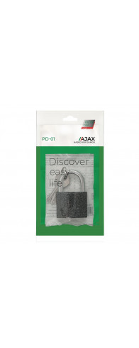 Замок Ajax (Аякс) навесной PD-0150 (PD-01-50) 3 key англ. Замок Ajax (Аякс) навесной PD-0150 (PD-01-50) 3 key англ.