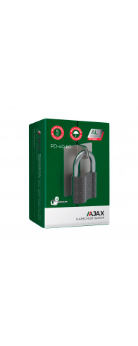 Замок Ajax (Аякс) навесной PD-4060 (PD-40-60) 3 fin key /коробка Замок Ajax (Аякс) навесной PD-4060 (PD-40-60) 3 fin key /коробка