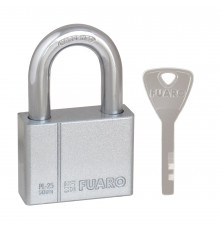 Замок Fuaro (Фуаро) навесной PL-PROTEC-2550 4 fin key (PL-2550) фин. /блистер